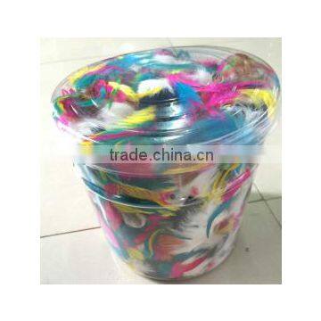 Aimigou Telescoping Cat Teaser Toy , Feather Cat Wand Cat Rod photo-5