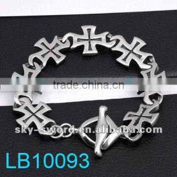 Stainless steel jewelry cross chain for men 316 stainless steel