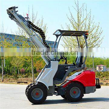 Four Wheel Drive Small Wheel Loader DY620 photo-6