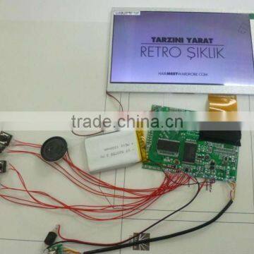 mini advertising display module advertising lcd module