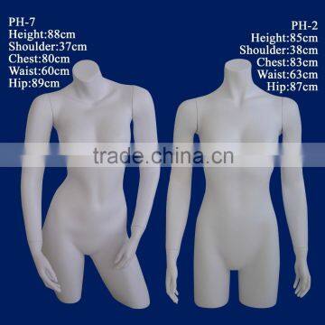 headless female upper body mannequins