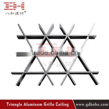 Fashionable design building materials aluminum grid ceiling