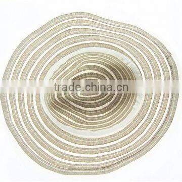 2016 Hotsale Summer Fashion Lady's Straw Hat and Bag Polyester