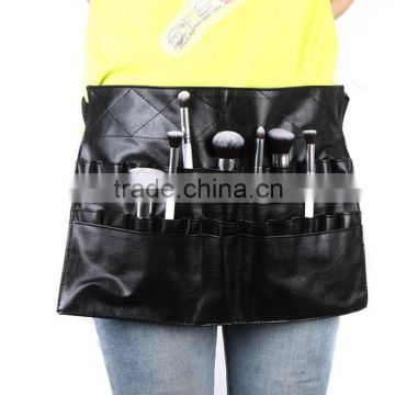 Protable Cosmetic Makeup Brush PVC Apron Bag Artist Belt Strap Professional Make up Bag Holder