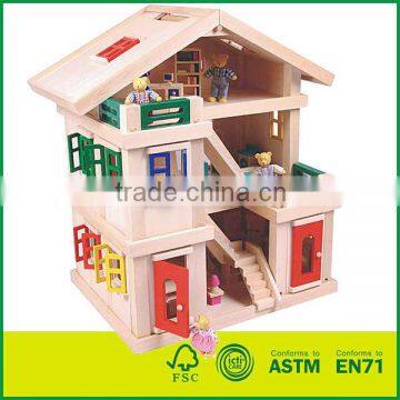 Wooden Dollhouse