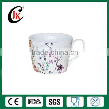 Wholesale Promotional Custom Rural Style Floral Ceramic Coffee Cup photo-3