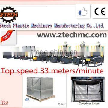 China bestl suppliers of 2 to 7 layers air bubble film high speed machine