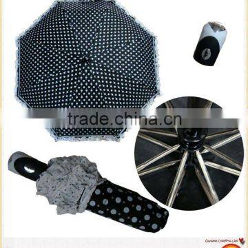 21"8k 3 folding automatic umbrella