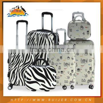 All Kind Size Hard Shell Plastic Handle Luggage