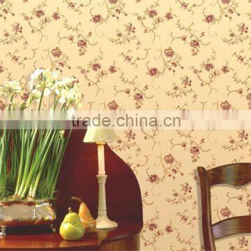 Chinese new design interior decoration pvc wallpapers/wall papers