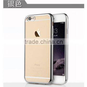 Electroplating TPU Back Cover Bumper Phone Case for Apple Iphone 7 6 6s 6s Plus 5 S 4 SE A C photo-6