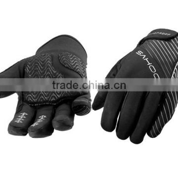 Customized high quality bicycle leather gloves