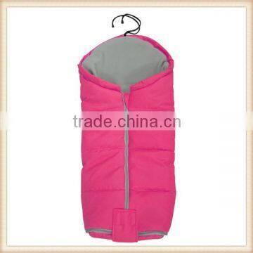 2014 new design beautiful pink animal shaped sleeping bag baby