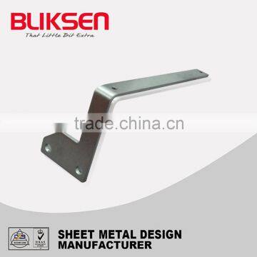 Customize Sheet Metal Stainless Mounting Pipes Bracket Square photo-6
