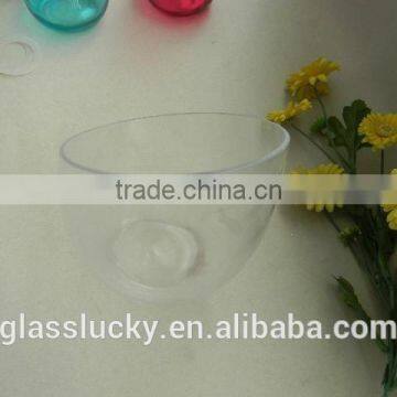 Handblown Clear Glass Jar, Oblique Opening Glass Vase Glass Jar for Home Decoration photo-4