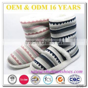 handmade knitted cheap kids boots