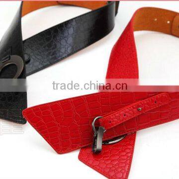 cheap women dress fashion western pure leather belts