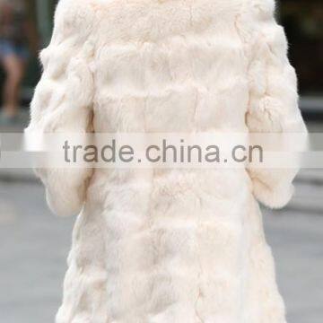 Fancy Graceful Women Fur Winter Coat Knitted Sheep Coat