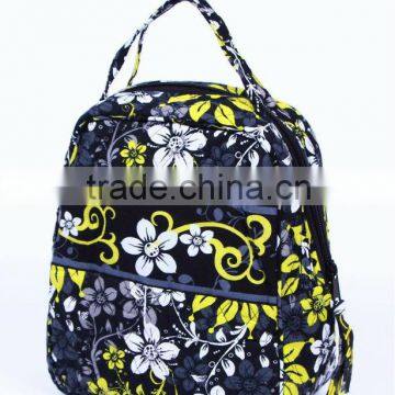 Z331 LBV06 New Style Quilted 100% Cotton Lunch Bag Picnic Bag