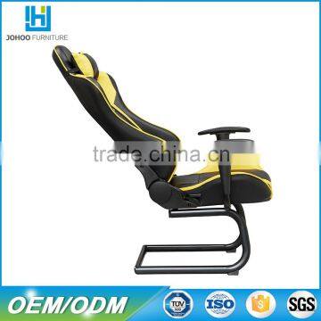 China Manufacturer 180 Degree Backward Cyber Cafe Furniture High Back Ergonomic PU Leather Gaming Chair Racing Seats photo-6