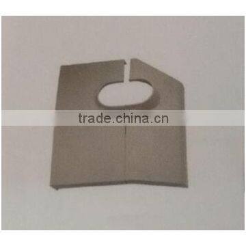 escalator inlet cover, length 292.9mm, width 115/153mm, thickness 3mm, grey