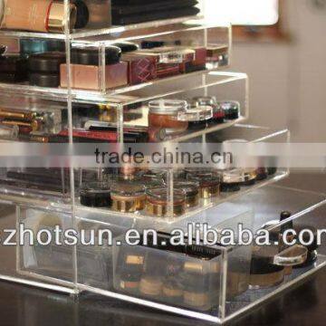 acrylic drawers cosmetic organizer