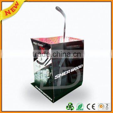 corrugated custom cardboard mass pallet display ,corrugated cardboard socks pallet display stand