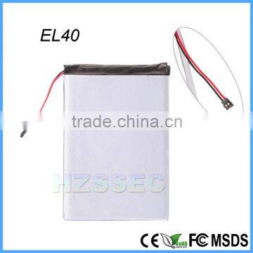 Original Replacement Lithium EL40 Mobile Battery for Motorola XT830C XT1019 3.8V 1980 MAh photo-2