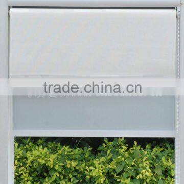 Day and night double window roller blinds