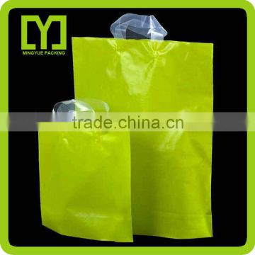 2016 Yiwu Custom Printed Wholesale High Quality PE Die Cut Plastic Bag