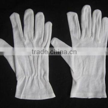 uniform for martial band cotton glove waiter cleaner glove uniform for martial band cotton glove white cotton glove