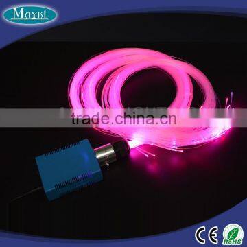 Plastic fiber optic cable, LED illumintor, car cigarette lighter led light for star light