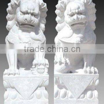 stone animal statue carving