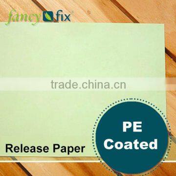 single sided release paper pe coated paper