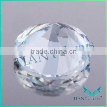 105# Round Shape Aquamarine Green Spinel Loose Stones photo-3