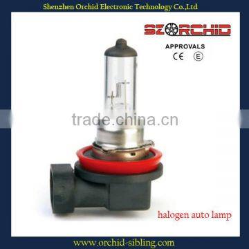 12v/24v transparement E4 H11 halogen automotive lamp