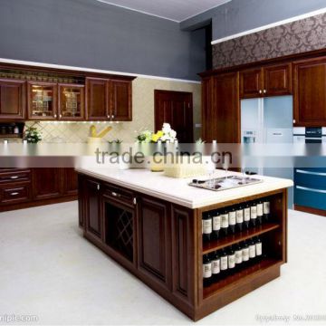 fitted kitchen wall cabinets with glass doors