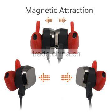 Wireless bluetooth stereo headphone flat cable earphone, active noise cancelling headphones