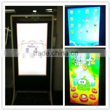 hot sale 2014 new 55 inch advertising double side digital menu