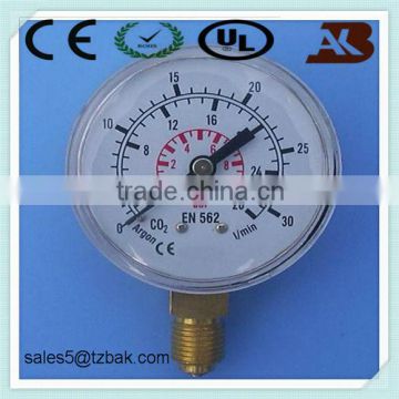 steel argon dry pressure gauge (with ce)