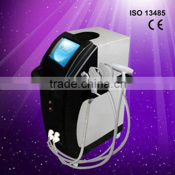 Clinic 2013 Multi-Functional Beauty Tattoo Equipment Pain Free E-light+IPL+RF For Hair Growth Massage Comb