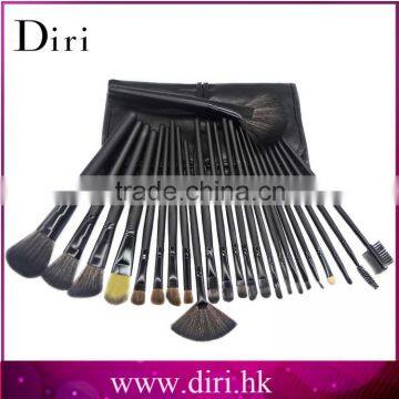 China factory high quality wood handle makeup brushes