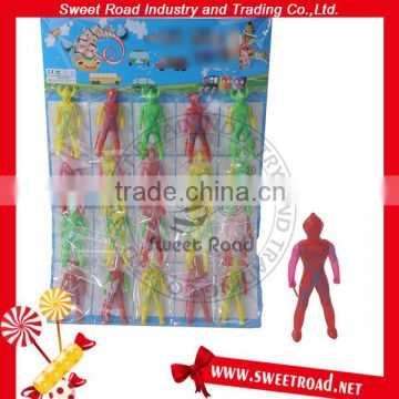 Plastic Funny Fashion Bulk Colorful Super Man Toy