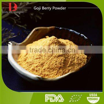 Chinese Top Quality Organic Goji Berries Powder/FD Goji Powder/wolfberry Powder photo-2