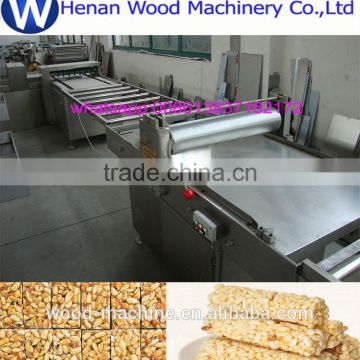 Factory Price Rice Peanut Brittle Making Machine/Rice Sesame Candy Cutting Machine /Sesame Brittle Forming 008613837162178