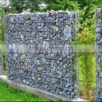 Hot dipped galvanzied welded gabion wire mesh basket/wall retaining gabion mesh