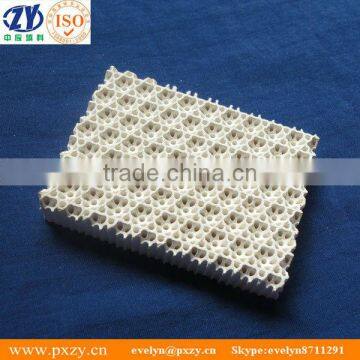 Infrared cordierite honeycomb ceramic plate for BBQ