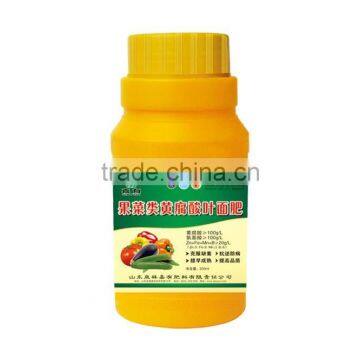 Fulvic acid foliar fertilizer (bottled)