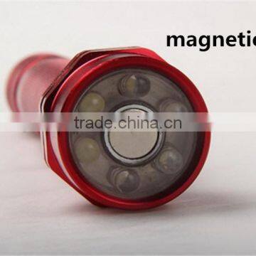 Pick up Tool Torch Telescopic Magnetic LED Flashlight Pen With Six LED photo-2