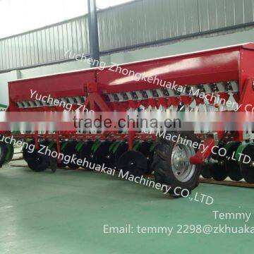 Tractor mounted wheat planting seeding machine